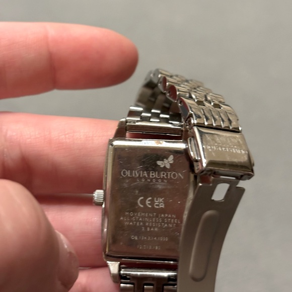 OLIVIA BURTON Silver and White Women's Watch - Picture 8 of 9